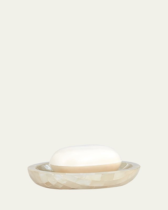 White Agate Soap Dish